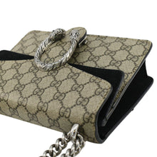 Load image into Gallery viewer, GUCCI Dionysus Mini GG Supreme Canvas Crossbody Bag Beige 421970