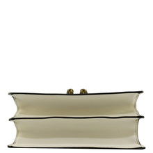 Load image into Gallery viewer, GUCCI Dionysus Bamboo Medium Leather Top Handle Shoulder Bag White 448075