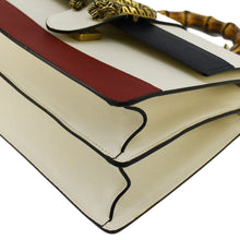 Load image into Gallery viewer, GUCCI Dionysus Bamboo Medium Leather Top Handle Shoulder Bag White 448075