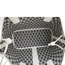 Load image into Gallery viewer, MCM Reversible Liz Medium Visetos Canvas Shopper Tote Bag White