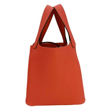 Load image into Gallery viewer, HERMES Picotin Lock 18 Taurillon Clemence Leather Hobo Bag Light Pink
