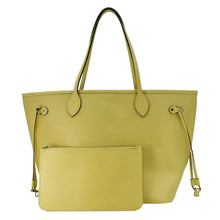 Load image into Gallery viewer, LOUIS VUITTON Neverfull MM Epi Leather Shoulder Bag Yellow
