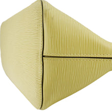 Load image into Gallery viewer, LOUIS VUITTON Neverfull MM Epi Leather Shoulder Bag Yellow
