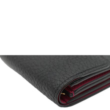 Load image into Gallery viewer, LOUIS VUITTON Capucines XS Taurillon leather Wallet Black