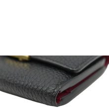 Load image into Gallery viewer, LOUIS VUITTON Capucines XS Taurillon leather Wallet Black
