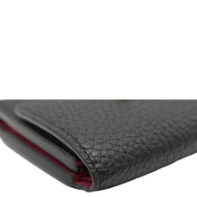 Load image into Gallery viewer, LOUIS VUITTON Capucines XS Taurillon leather Wallet Black