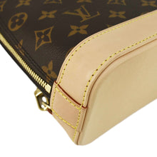 Load image into Gallery viewer, LOUIS VUITTON Alma Monogram Canvas Backpack Brown