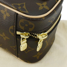 Load image into Gallery viewer, LOUIS VUITTON Nice Nano Monogram Canvas Toiletry Pouch Brown