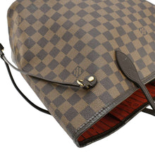 Load image into Gallery viewer, LOUIS VUITTON Neverfull MM Damier Ebene Shoulder Bag Brown
