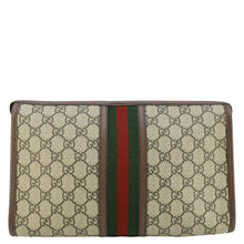 Load image into Gallery viewer, GUCCI Ophidia GG Supreme Canvas Pouch Beige 598234