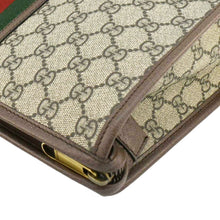 Load image into Gallery viewer, GUCCI Ophidia GG Supreme Canvas Pouch Beige 598234