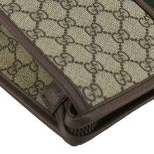 Load image into Gallery viewer, GUCCI Ophidia GG Supreme Canvas Pouch Beige 598234