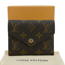 Load image into Gallery viewer, LOUIS VUITTON Victorine Monogram Canvas Wallet Brown