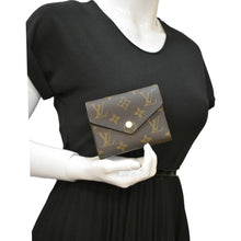 Load image into Gallery viewer, LOUIS VUITTON Victorine Monogram Canvas Wallet Brown