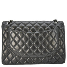 Load image into Gallery viewer, CHANEL Classic Maxi Double Flap Quilted Leather Crossbody Bag Black