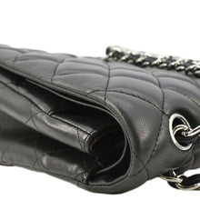 Load image into Gallery viewer, CHANEL Classic Maxi Double Flap Quilted Leather Crossbody Bag Black