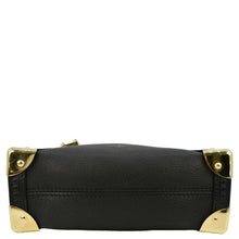 Load image into Gallery viewer, LOUIS VUITTON Side Trunk PM Grained Calf Leather Tote Bag Black