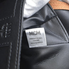 Load image into Gallery viewer, MCM Stark Classic Visetos Canvas Backpack Bag Cognac