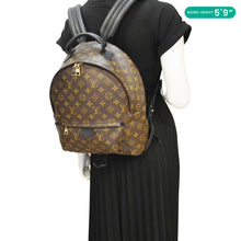 Load image into Gallery viewer, LOUIS VUITTON Palm Springs MM Monogram Canvas Backpack Brown