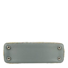 Load image into Gallery viewer, LOUIS VUITTON Capucines BB Taurillon Tweed Satchel Bag Multicolor