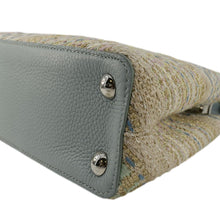 Load image into Gallery viewer, LOUIS VUITTON Capucines BB Taurillon Tweed Satchel Bag Multicolor