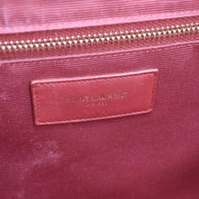 Load image into Gallery viewer, YVES SAINT LAURENT Envelope Large Mixed Matelasse Leather Shoulder Bag Red
