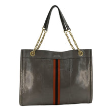 Load image into Gallery viewer, GUCCI Rajah Large Snakeskin Leather Tote Bag 537219