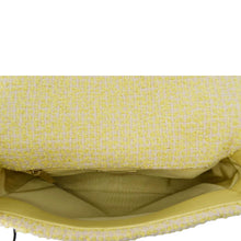 Load image into Gallery viewer, CHANEL 19 Flap Medium Quilted Tweed Shoulder Bag Beige