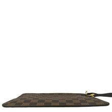 Load image into Gallery viewer, LOUIS VUITTON Neverfull Pochette Damier Ebene Wristlet Rose Ballerine