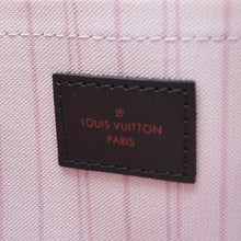 Load image into Gallery viewer, LOUIS VUITTON Neverfull Pochette Damier Ebene Wristlet Rose Ballerine