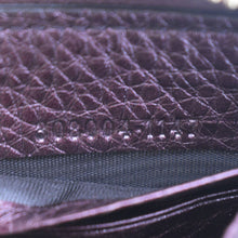 Load image into Gallery viewer, GUCCI Soho Leather Long Zippy Wallet Burgundy 308004
