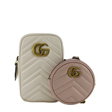 Load image into Gallery viewer, GUCCI GG Marmont Mini Matelasse Leather Shoulder Bag White 699759