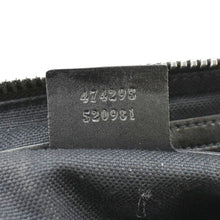 Load image into Gallery viewer, GUCCI GG Supreme Canvas Belt Bumbag Bag Black 474293