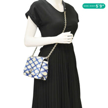Load image into Gallery viewer, LOUIS VUITTON GO-14 PM Malletage Contraste Leather Shoulder Bag Blue
