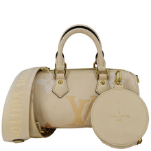 Load image into Gallery viewer, LOUIS VUITTON Papillon BB Monogram Empreinte Leather Shoulder Bag Off White