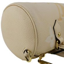 Load image into Gallery viewer, LOUIS VUITTON Papillon BB Monogram Empreinte Leather Shoulder Bag Off White