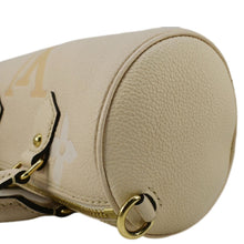 Load image into Gallery viewer, LOUIS VUITTON Papillon BB Monogram Empreinte Leather Shoulder Bag Off White