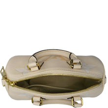 Load image into Gallery viewer, LOUIS VUITTON Papillon BB Monogram Empreinte Leather Shoulder Bag Off White