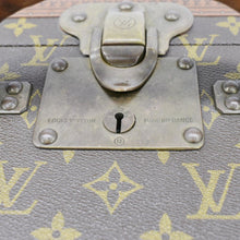 Load image into Gallery viewer, LOUIS VUITTON Bisten Vintage Monogram Canvas Travel Trunk Suitcase Bag Brown