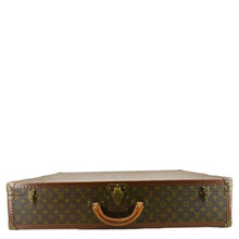 Load image into Gallery viewer, LOUIS VUITTON Bisten Vintage Monogram Canvas Travel Trunk Suitcase Bag Brown