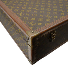 Load image into Gallery viewer, LOUIS VUITTON Bisten Vintage Monogram Canvas Travel Trunk Suitcase Bag Brown