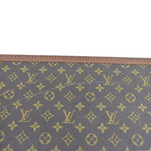 Load image into Gallery viewer, LOUIS VUITTON Bisten Vintage Monogram Canvas Travel Trunk Suitcase Bag Brown