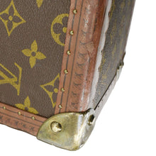 Load image into Gallery viewer, LOUIS VUITTON Bisten Vintage Monogram Canvas Travel Trunk Suitcase Bag Brown