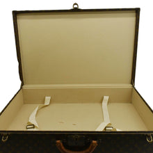 Load image into Gallery viewer, LOUIS VUITTON Bisten Vintage Monogram Canvas Travel Trunk Suitcase Bag Brown