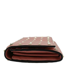 Load image into Gallery viewer, VALENTINO Garavani Rockstud Spike Leather Wallet Dusty Pink