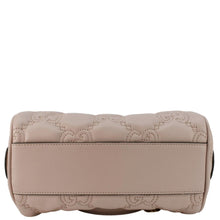 Load image into Gallery viewer, GUCCI Mini Matelasse Calfskin Leather Bowler Bag Pink 702251