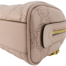 Load image into Gallery viewer, GUCCI Mini Matelasse Calfskin Leather Bowler Bag Pink 702251