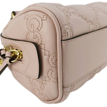 Load image into Gallery viewer, GUCCI Mini Matelasse Calfskin Leather Bowler Bag Pink 702251