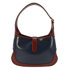 Load image into Gallery viewer, GUCCI Jackie 1961 Small Leather Shoulder Bag Blue 636706