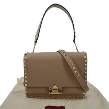 Load image into Gallery viewer, VALENTINO Garavani Rockstud Leather Crossbody Bag Dusty Pink